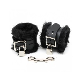 Fussfesseln Lux 7 cm mit Vorhängeschlössern von Bondage Play | Fesselliebe.de
