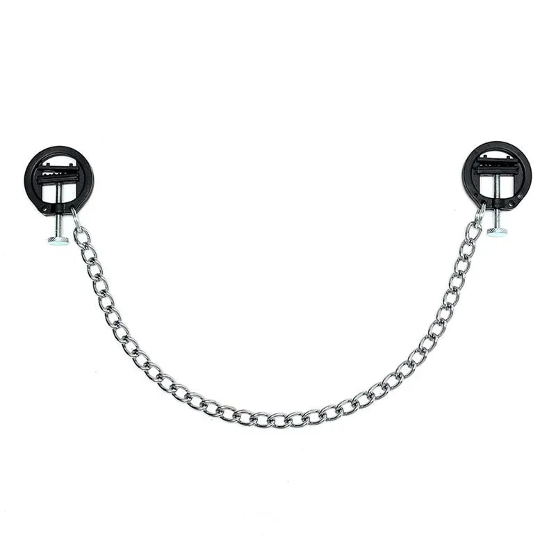 Nippelklemmen aus Metall, Verstellbar von Bondage Play | Fesselliebe.de