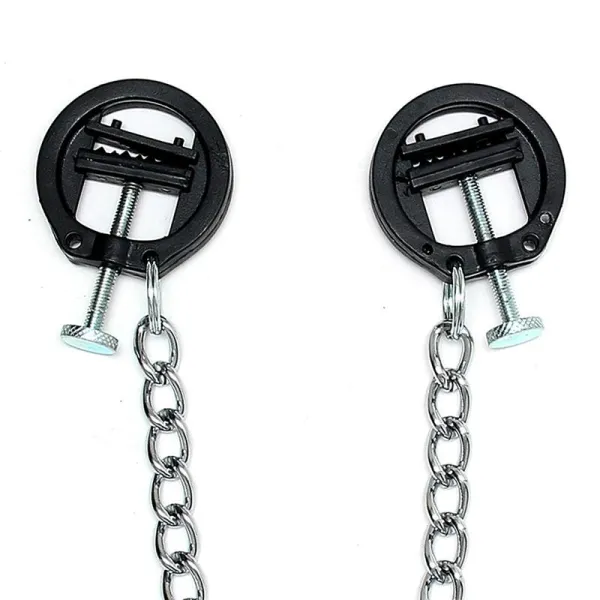 Nippelklemmen aus Metall, Verstellbar von Bondage Play | Fesselliebe.de