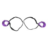 Handgelenk- bis Oberschenkelmanschetten-Set Verstellbar Lila von Bondage Play | Fesselliebe.de