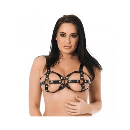 Verstellbarer Leder-BH von Bondage Play | Fesselliebe.de