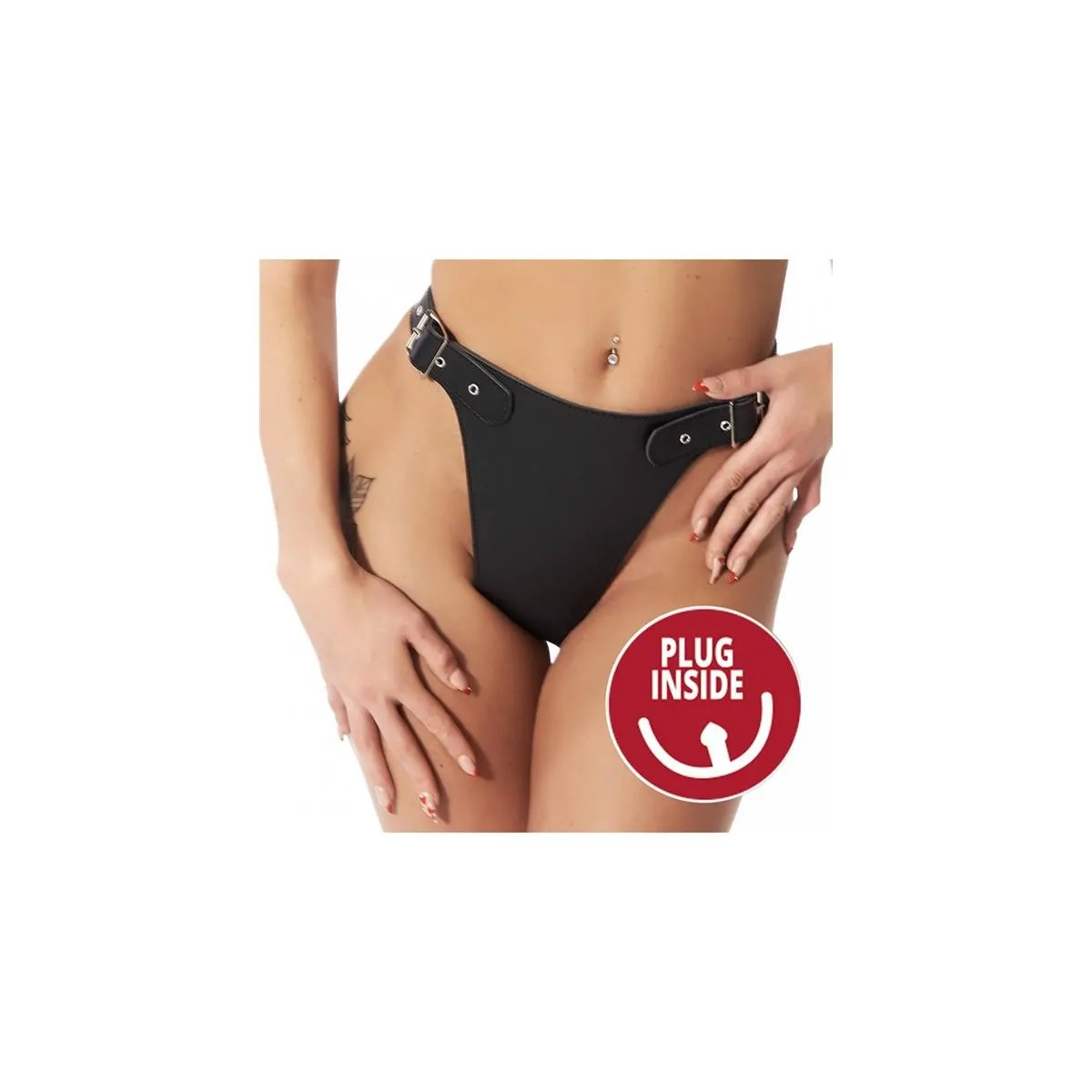 Verstellbares Geschirr mit Analplug von Bondage Play | Fesselliebe.de