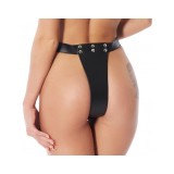 Verstellbarer Strap-On-Harness mit Innerem und Äusserem Dildo von Bondage Play | Fesselliebe.de