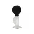Nippelpumpe Schwarz Glas 1 Stück von Bondage Play