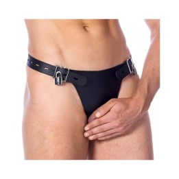Keuschheitsgürtel mit Vorhängeschlössern von Bondage Play | Fesselliebe.de