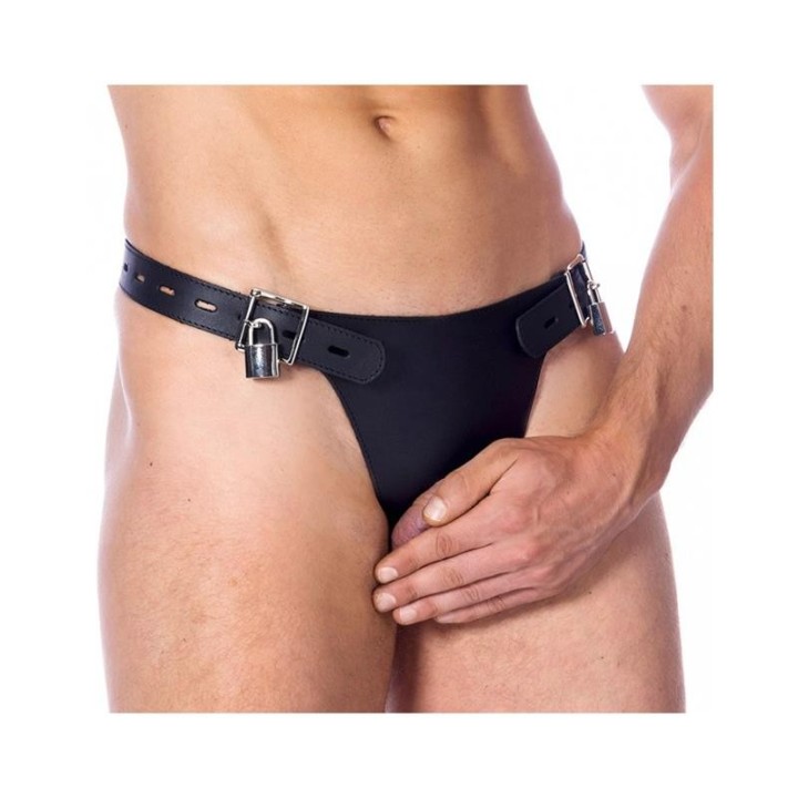 Keuschheitsgürtel mit Vorhängeschlössern von Bondage Play | Fesselliebe.de