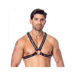 Verstellbarer Leder-Kreisharnisch von Bondage Play | Fesselliebe.de