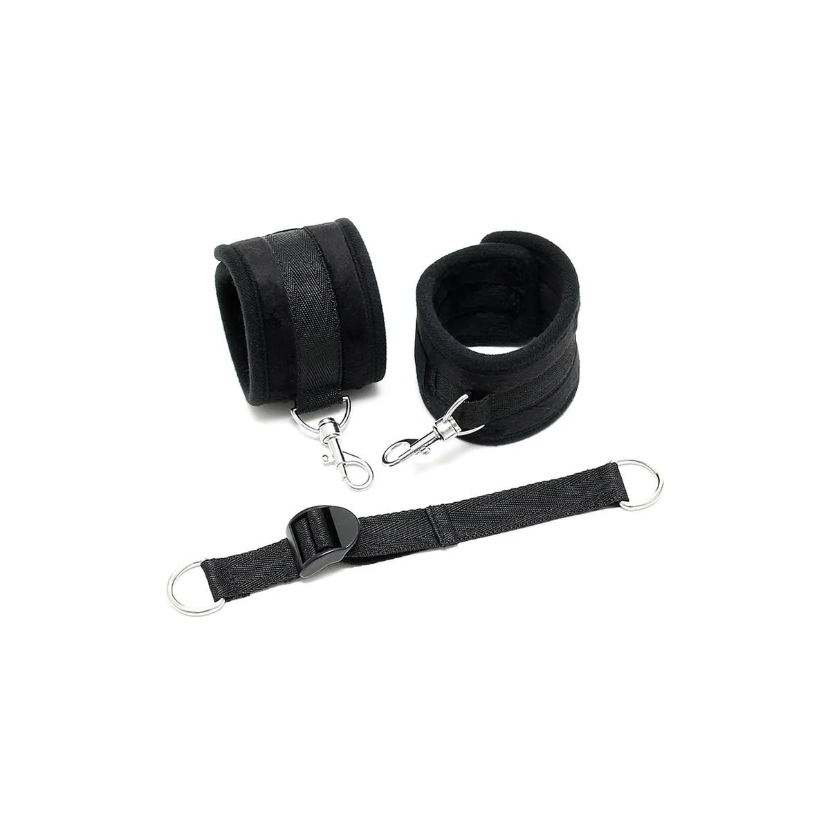 Fussfesseln mit Verstellbarem Spreizgurt von Bondage Play | Fesselliebe.de