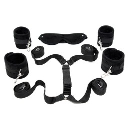 Unterbett-Fesselset Schwarz von Bondage Play | Fesselliebe.de