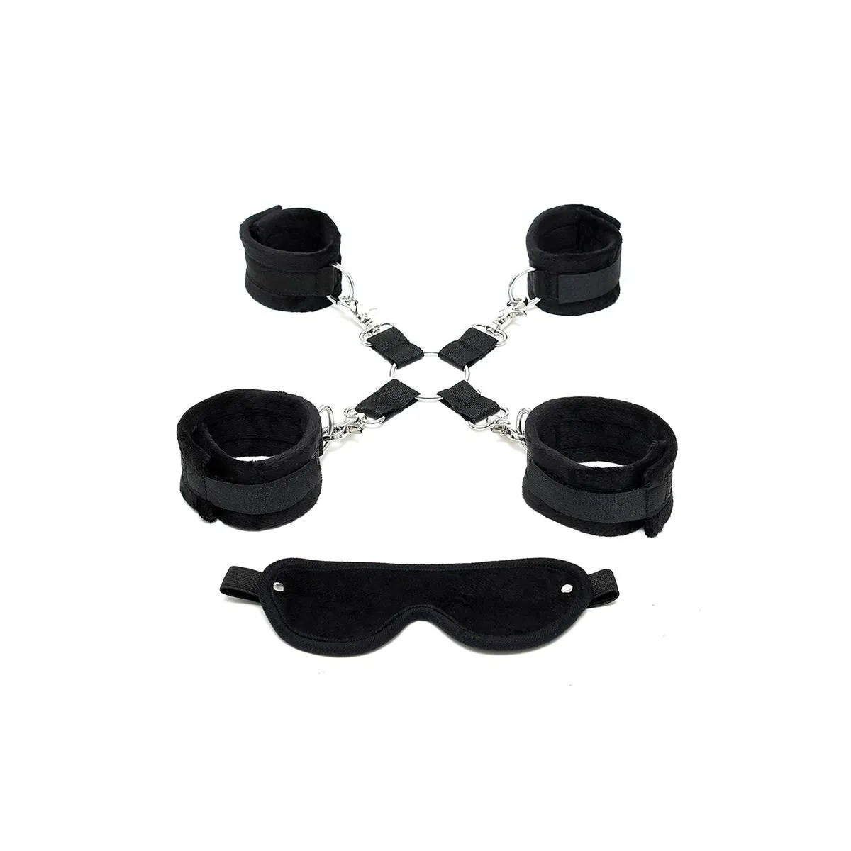 Bondage-Set Schwarz von Bondage Play | Fesselliebe.de