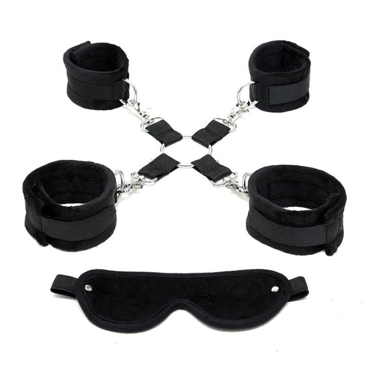 Bondage-Set Schwarz von Bondage Play | Fesselliebe.de