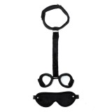 Bondage-Set 2-Teilig Schwarz von Bondage Play | Fesselliebe.de
