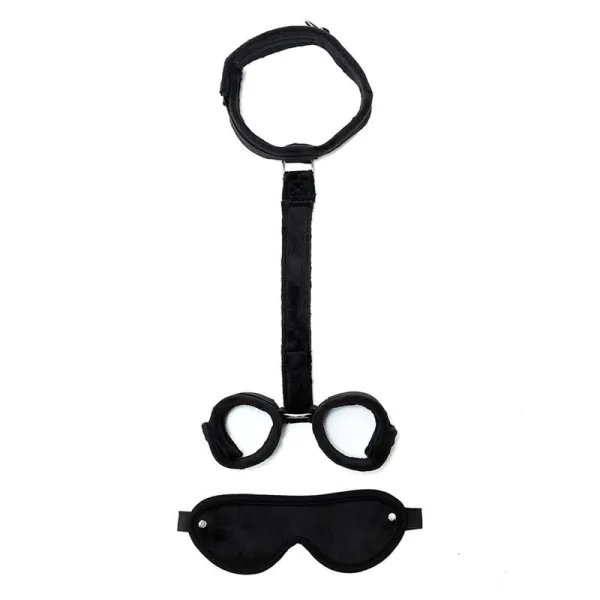 Bondage-Set 2-Teilig Schwarz von Bondage Play | Fesselliebe.de