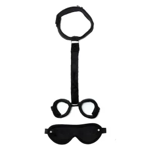 Bondage-Set 2-Teilig Schwarz von Bondage Play