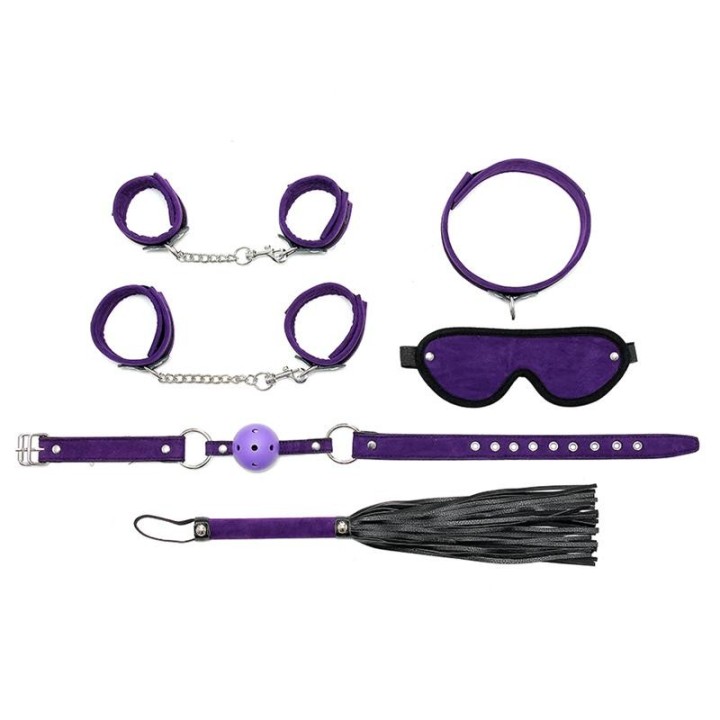 Komplettes Fesselset Lila von Bondage Play | Fesselliebe.de