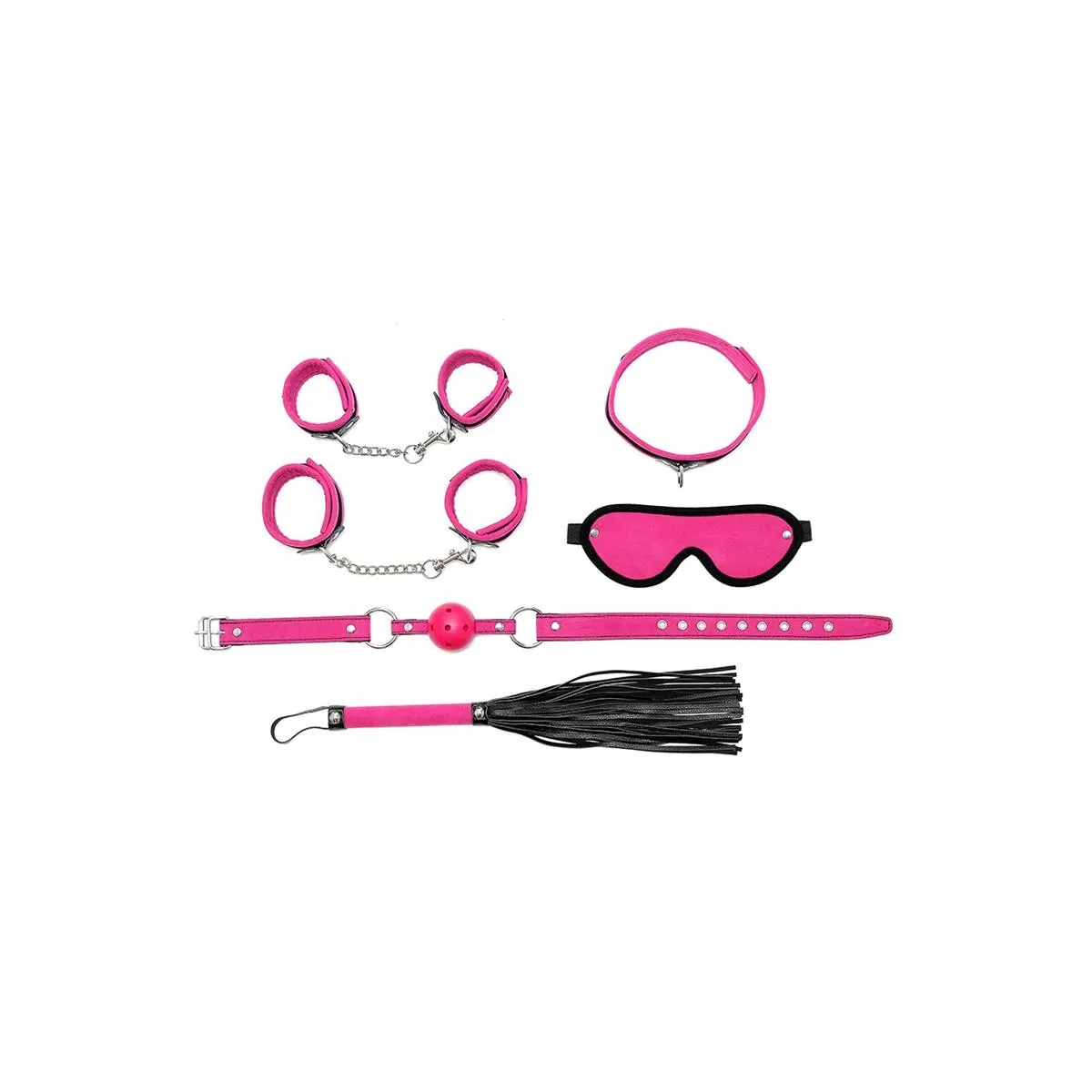 Komplettes Fesselset 6 Pink von Bondage Play | Fesselliebe.de