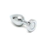 Analplug mit Led-Lichtern Pisa Silber von Bondage Play | Fesselliebe.de
