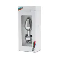 Analplug mit Led-Lichtern Pisa Silber von Bondage Play