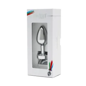 Analplug mit Led-Lichtern Pisa Silber von Bondage Play