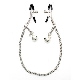 Nippelklemmen mit Kette und Glöckchen von Bondage Play | Fesselliebe.de