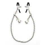 Nippelklemmen mit Kette und Glöckchen von Bondage Play | Fesselliebe.de