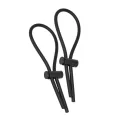 Set mit 2 Verstellbaren Penisringen von Electrastim