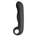 Ovid Silikon-Dildo Noir von Electrastim