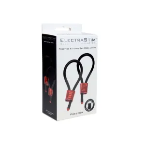 Electraloops Prestige Set mit 2 Penisringen Rot von Electrastim