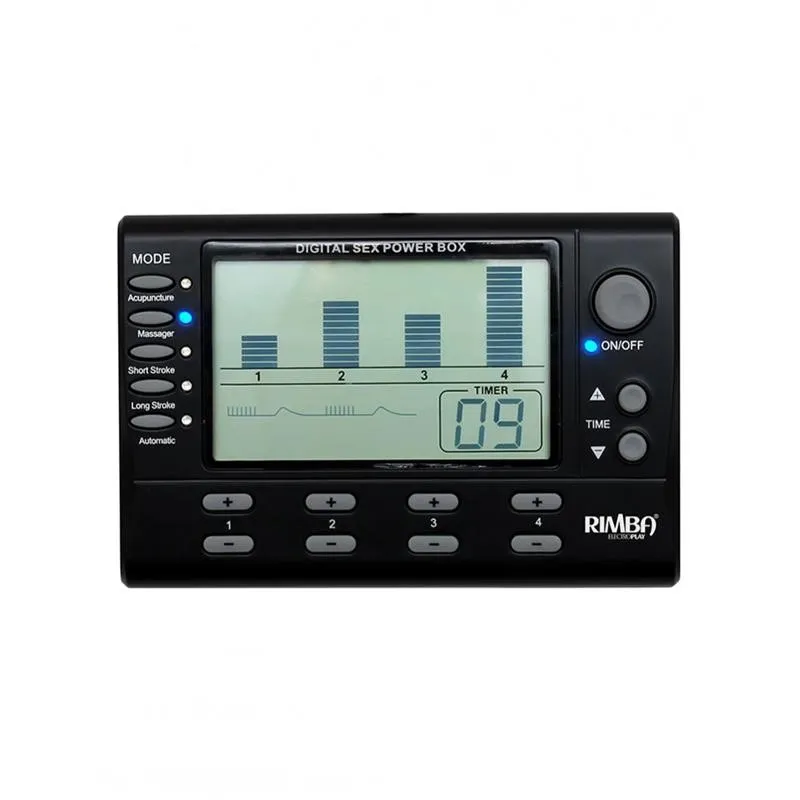 Elektro-Sex-Powerbox-Set mit Lcd-Display von Electro Play | Fesselliebe.de