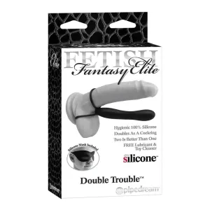 Fetish Fantasy Elite Double Trouble Schwarz von Fetish Fantasy Elite