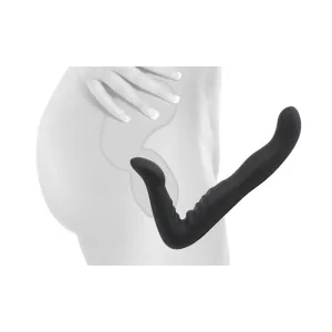 Hands Free Dildo 20 cm Schwarz von Fetish Fantasy Elite