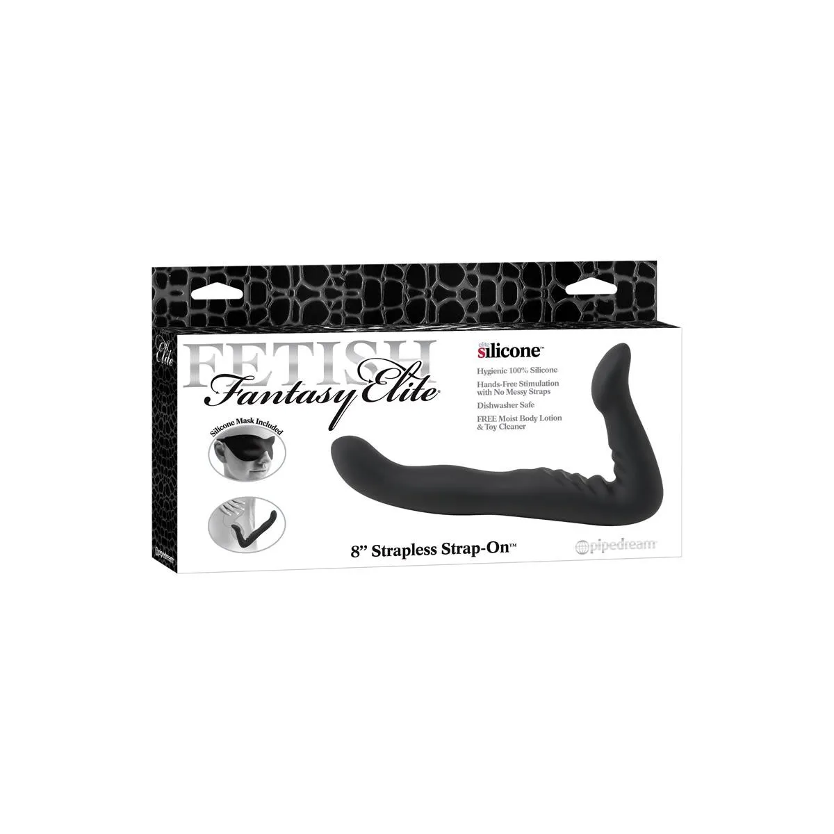 Hands Free Dildo 20 cm Schwarz von Fetish Fantasy Elite | Fesselliebe.de