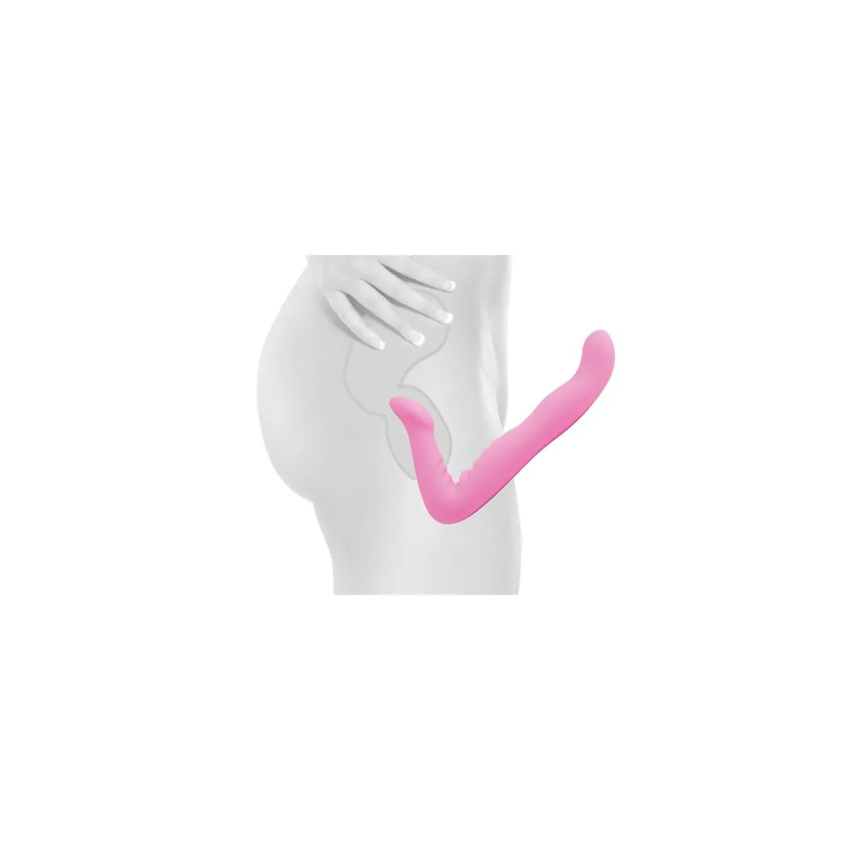 Fetish Fantasy Elite 20 cm Strapless Strap-On-Pink von Fetish Fantasy Elite | Fesselliebe.de