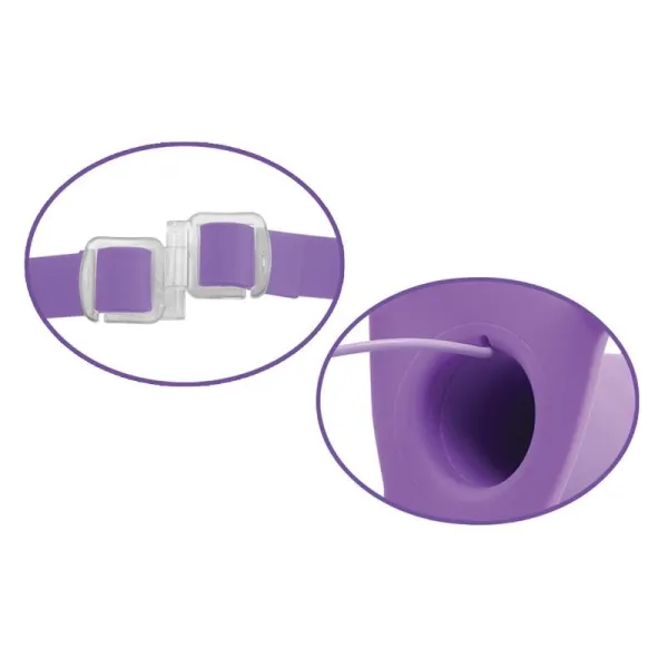 Fetish Fantasy Elite 15 cm Vibrating Hollow Strap-On von Fetish Fantasy Elite | Fesselliebe.de