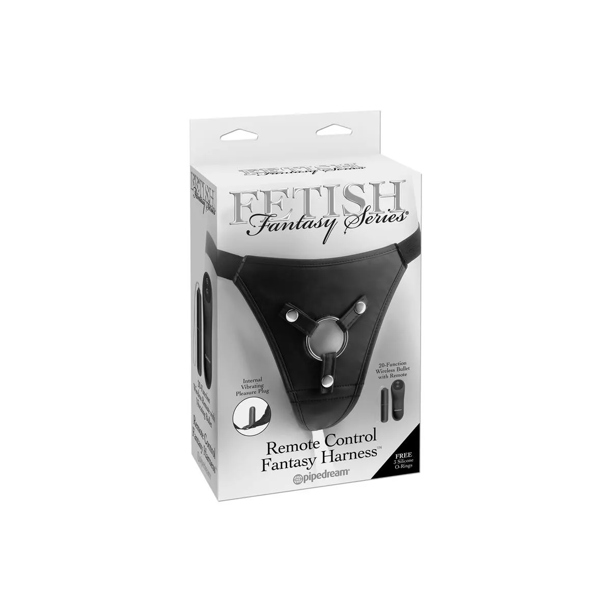 Harness mit Bullet und Fernbedienung von Fetish Fantasy Harness | Fesselliebe.de