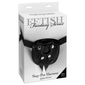Stay-Put-Harness Schwarz von Fetish Fantasy Harness