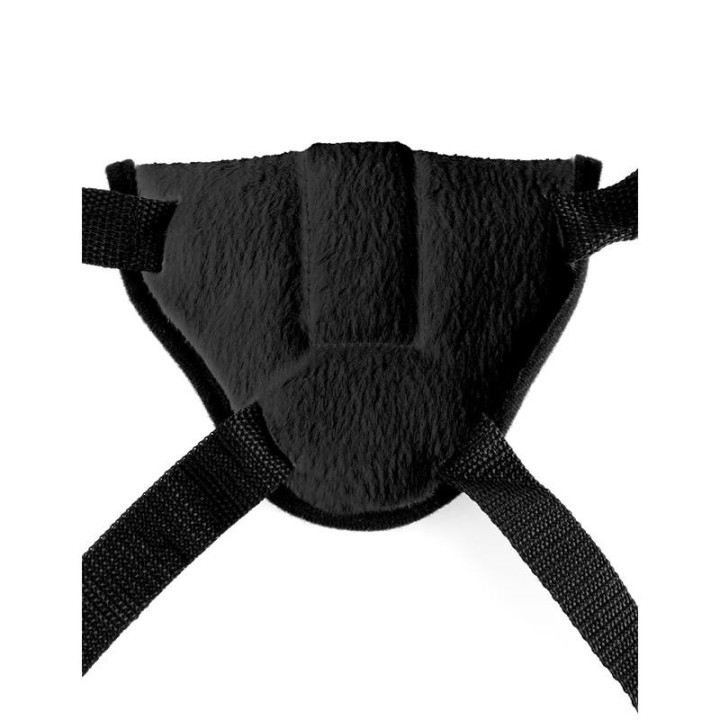 Vibrierender Plüsch-Harness Schwarz von Fetish Fantasy Harness | Fesselliebe.de