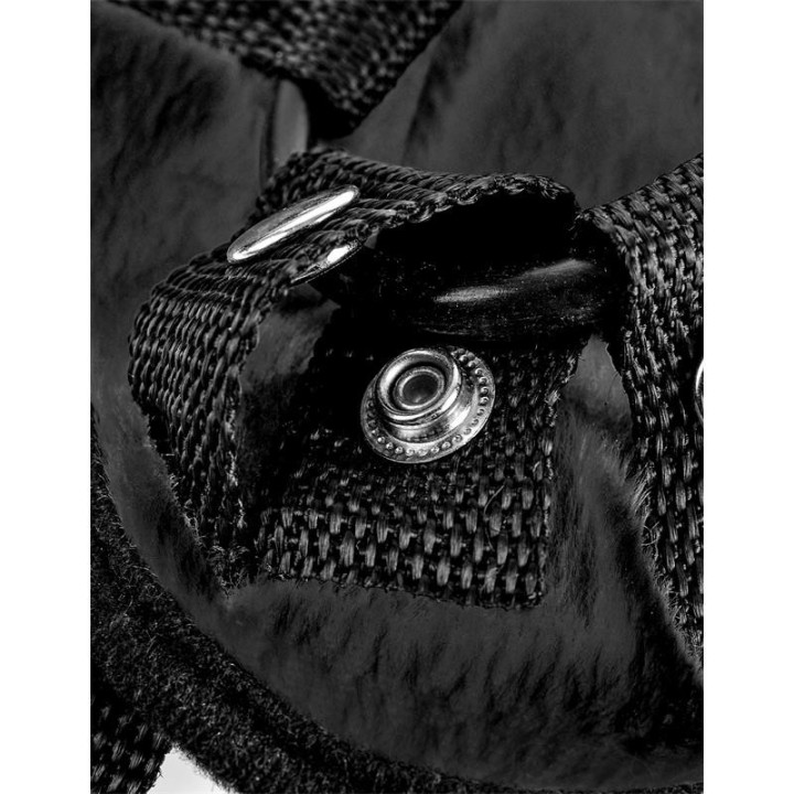Vibrierender Plüsch-Harness Schwarz von Fetish Fantasy Harness | Fesselliebe.de