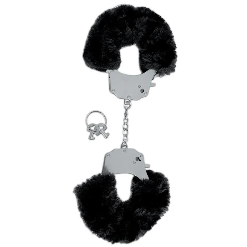 Furry-Fussfesseln Schwarz von Fetish Fantasy L.E. | Fesselliebe.de