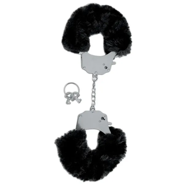 Furry-Fussfesseln Schwarz von Fetish Fantasy L.E. | Fesselliebe.de