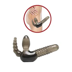 Strapless-Umschnall-Dildo mit Analstimulator von Fetish Fantasy Series