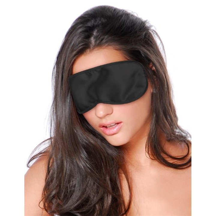 Satin-Liebesmaske Schwarz von Fetish Fantasy Series | Fesselliebe.de
