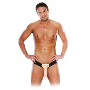 Hohl-Strap-On, 25 cm, Hautfarben von Fetish Fantasy Series