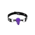 Penis-Förmiger Ballknebel, Lila von Fetish Fantasy Series