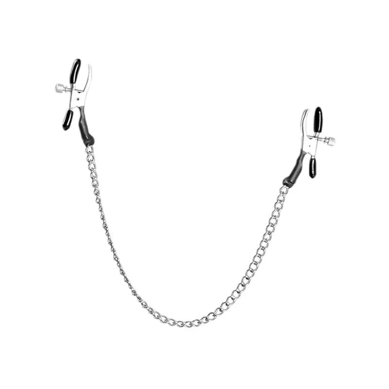 Alligator-Nippelklemmen mit Kette von Fetish Fantasy Series | Fesselliebe.de