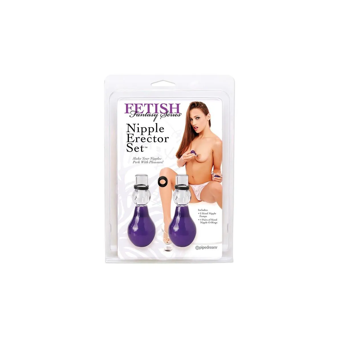 Nippel-Erektionsset Lila von Fetish Fantasy Series | Fesselliebe.de