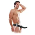 Umschnall-Hohl-Dildo mit Vibration 8 Schwarz von Fetish Fantasy Series