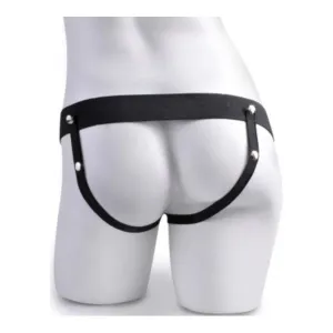 Elastischer Strap-On mit 7 Hohlen Dildos, 10 Funktionen, Fernbedienung, Usb von Fetish Fantasy Series