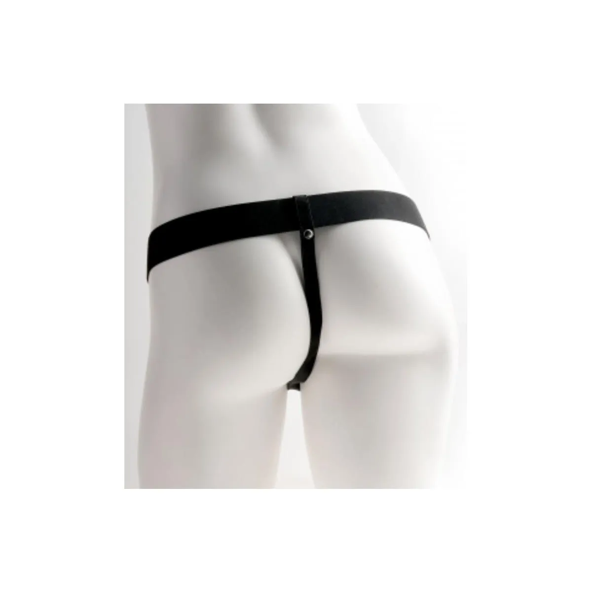 Elastischer Strap-On mit 9 Hohlen Dildos, 10 Funktionen, Usb, Hautfarben von Fetish Fantasy Series | Fesselliebe.de