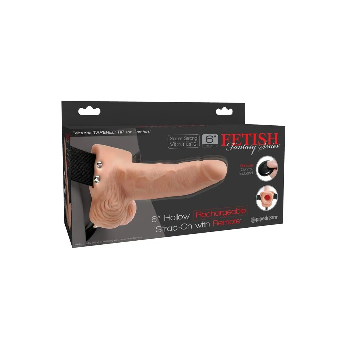 Elastischer Strap-On mit Dildo und Vibration von Fetish Fantasy Series | Fesselliebe.de
